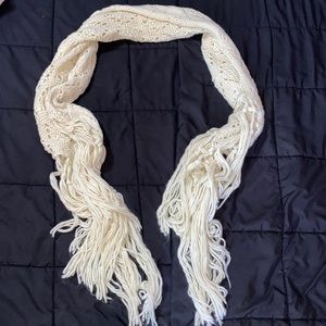 Soft Creamy White Scarf